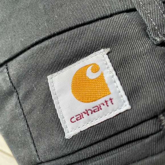 Carhart WIP black Sid chino pants size 29x30 in very good condition - Picture 4 of 10